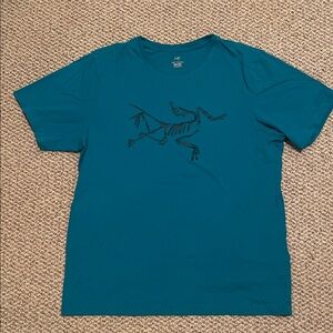 Arc'teryx Blue Graphic Short Sleeve Tee